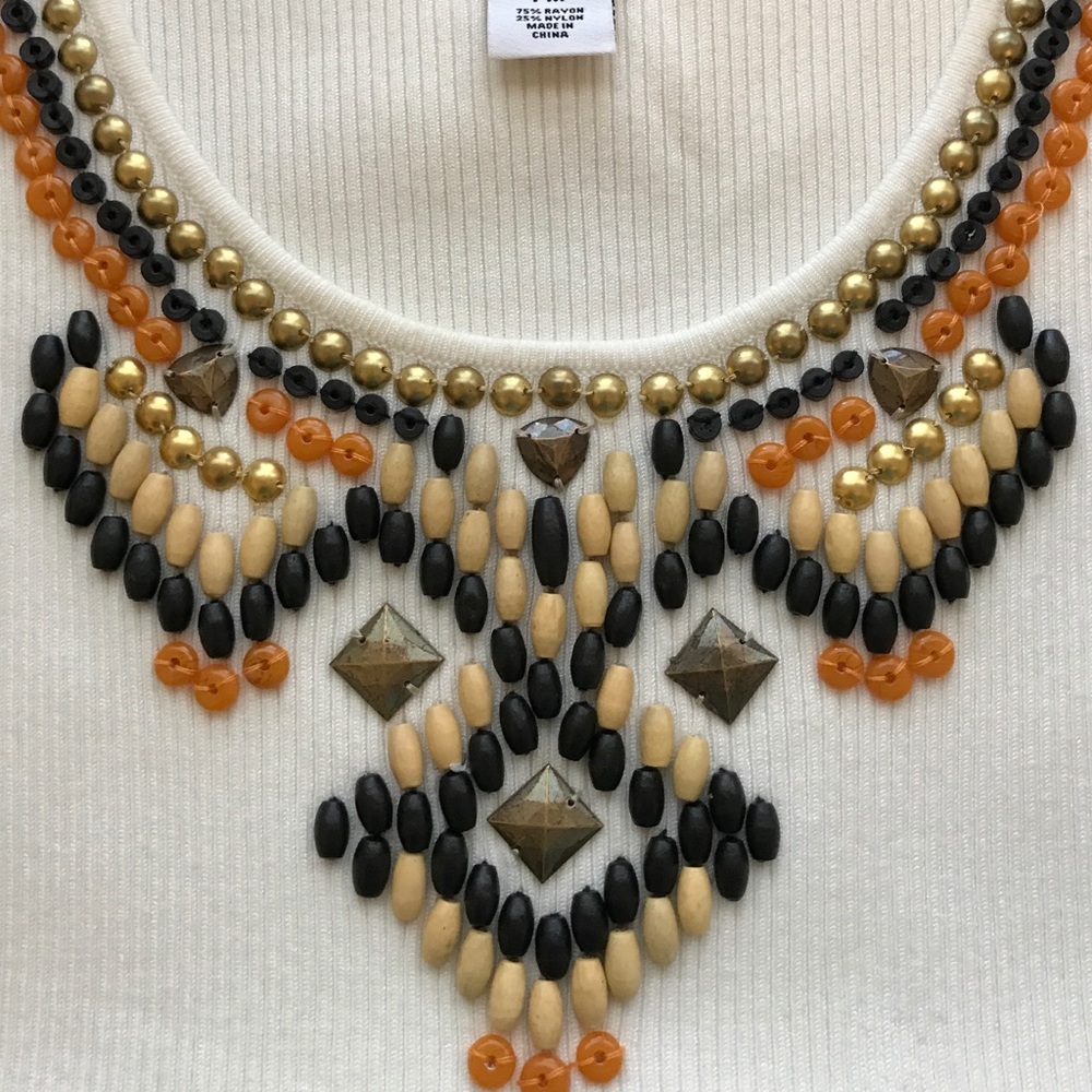 Ruby Rd. Beaded Top - Picture 3 of 4